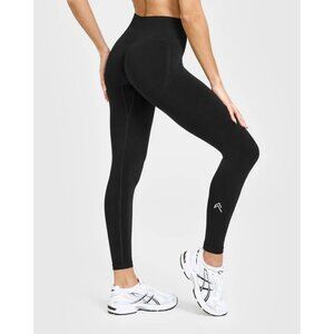 Oner Black Effortless Seamless Leggings High Waist Compression Sculpting Small